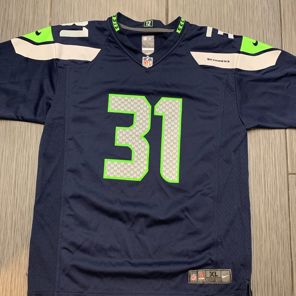 SEAHAWKS KAM CHANCELLOR YOUTH JERSEY